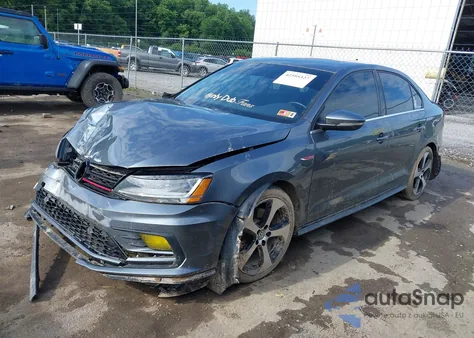 2017 Volkswagen Jetta Gli from USA, damaged, VIN 3VW5T7AJ8HM341701